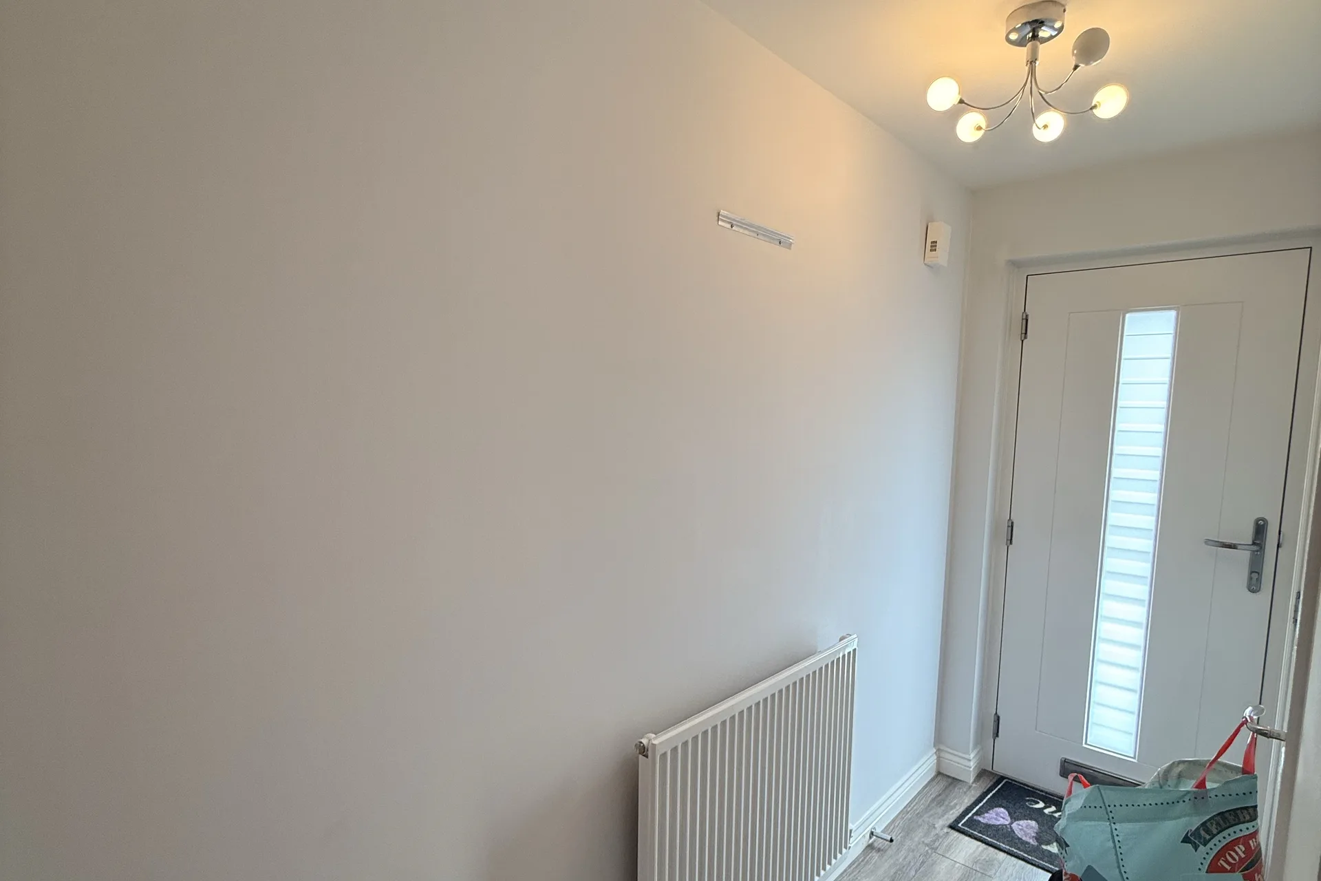 Feature wallpaper hung by LJAY’s decorators