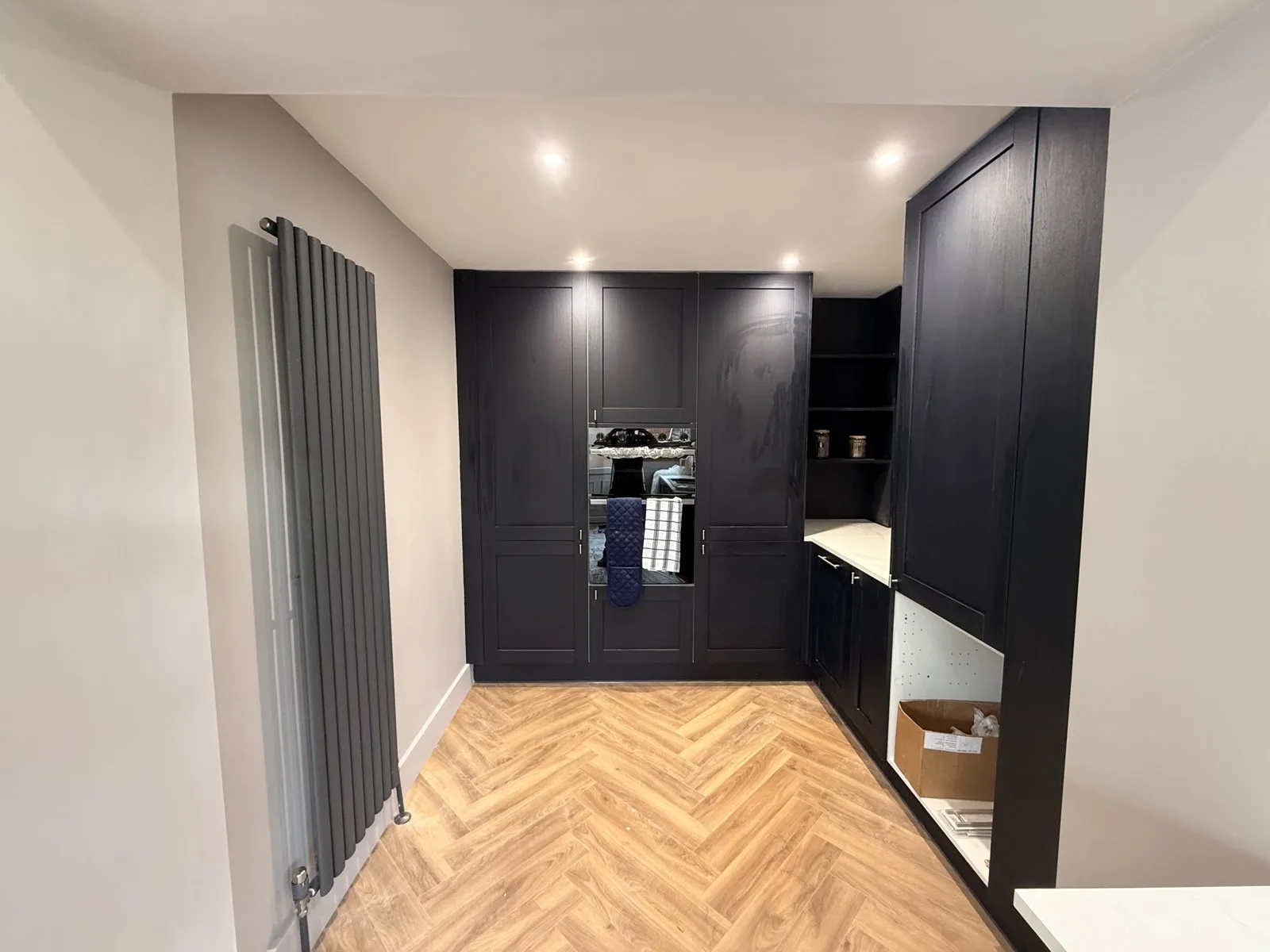 Kitchen walls and ceiling freshly painted — painting and decorating by LJAY’s